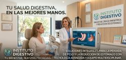 El Camino Seguro Hacia tu Peso Ideal: Tratamientos Avanzados de Pérdida de Peso 2 Especialista médico explicando un procedimiento de pérdida de peso endoscópico a un paciente en consulta.